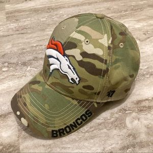 NFL Denver Broncos Camo Hat Fanatics ‘47